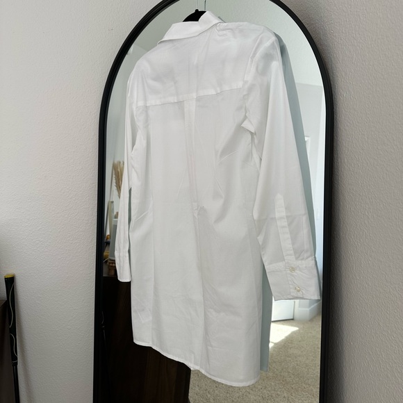 NWT Abercrombie White Oversized Shirt / Boyfriend Button Down - Picture 5 of 7